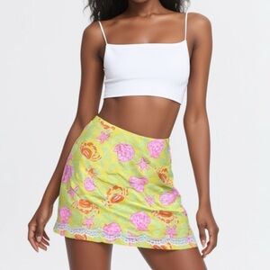 Lilly Pulitzer Womens Vintage Crab Starfish Seashell Skirt Size 6
